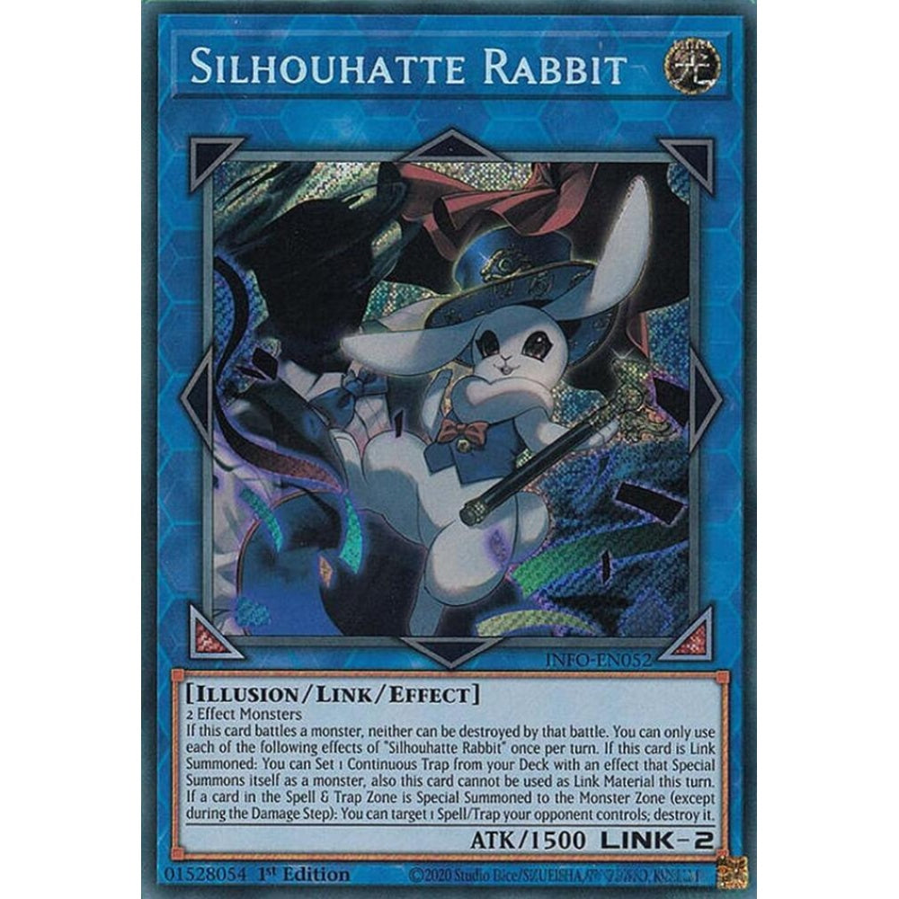 Silhouhatte Rabbit INFO-EN052 Secret Yu-Gi-Oh The Infinite Forbidden