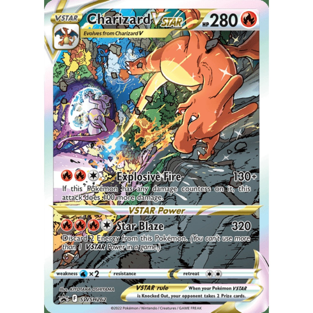Charizard VSTAR Black Star Promo SWSH262 Pokemon Card Game Sword & Shield Promos