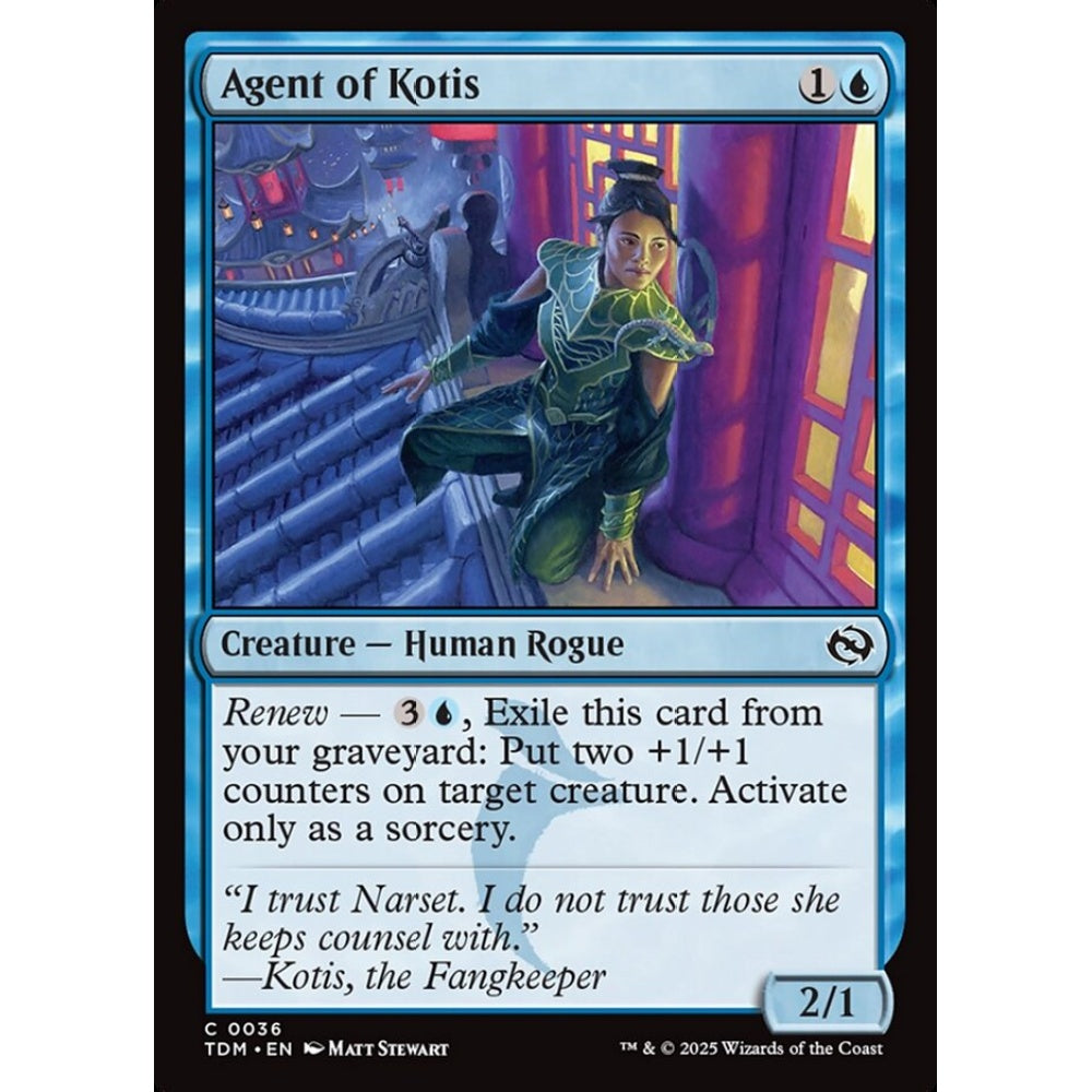 Agent of Kotis common 36 Magic the Gathering Tarkir: Dragonstorm