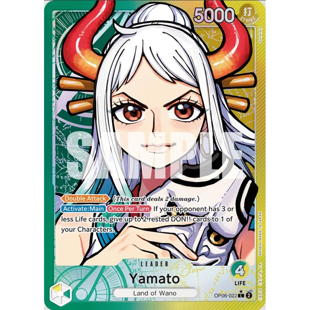 Yamato, OP06-022, Alternate Art, One Piece, Wings of the Captain