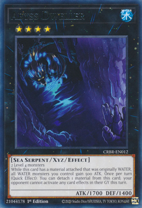Abyss Dweller RA02-EN033 Ultra Ultra Rare Yu-Gi-Oh 25th Anniversary Rarity Collection II in Art