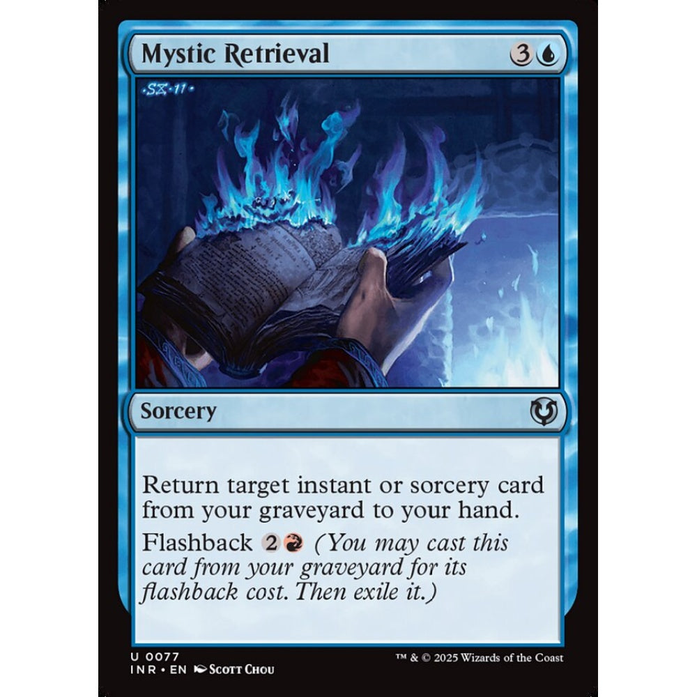 Mystic Retrieval, 77, uncommon, Magic: The Gathering, Innistrad Remastered