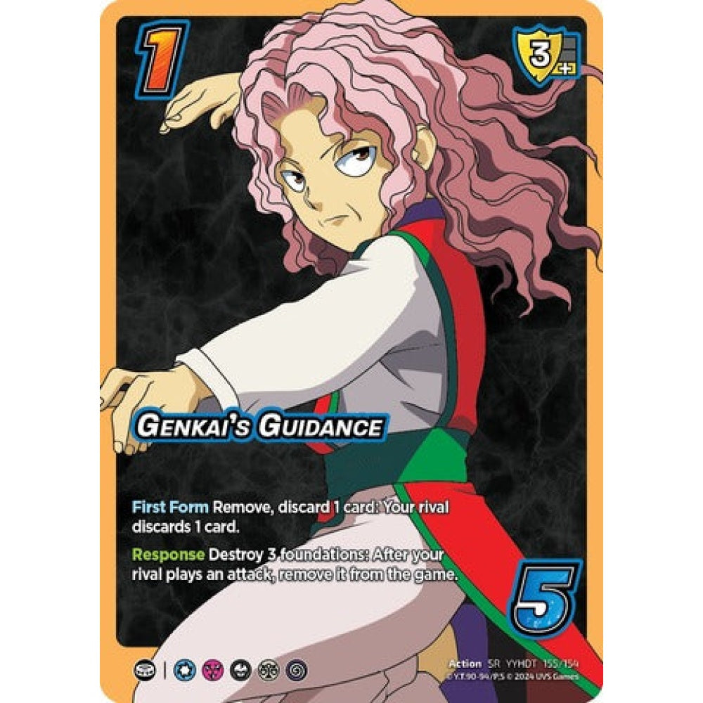GENKAI'S GUIDANCE, 155/154, SR, UniVersus, Yu Yu Hakusho: Dark Tournament