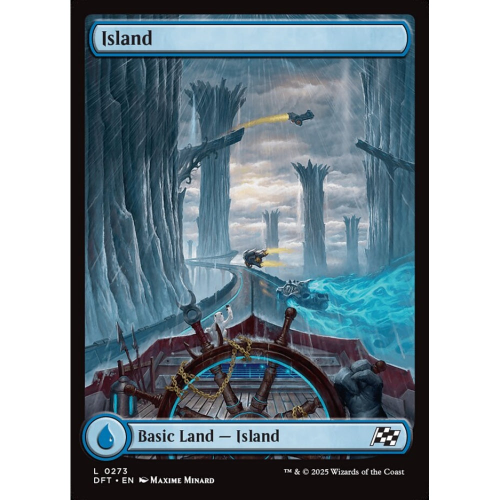 Island, 273, common, Magic: The Gathering, Aetherdrift