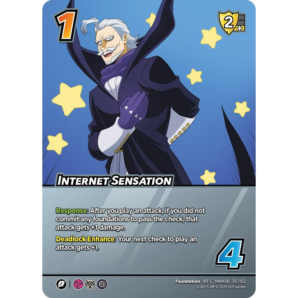 Internet Sensation, 35/153, MHA06, Universus, MHA06 Jet Burn, nan