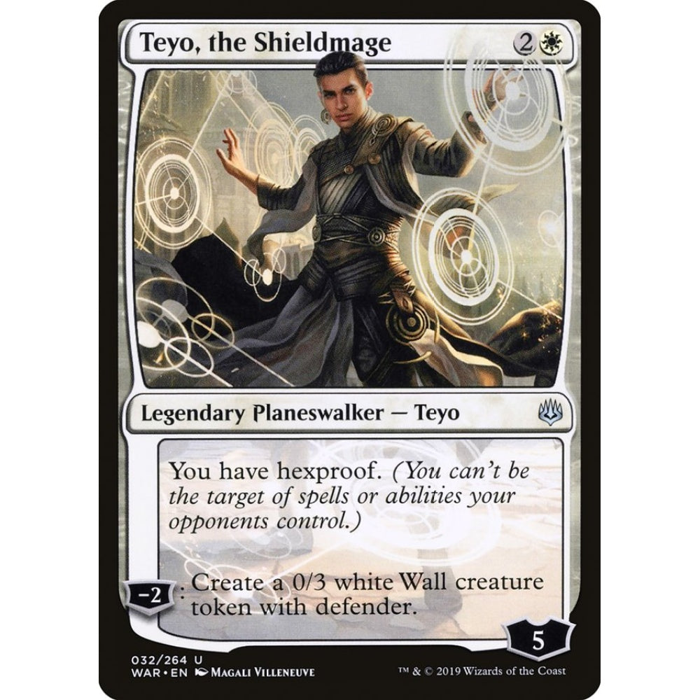 Teyo, the Shieldmage uncommon 32 Magic the Gathering War of the Spark