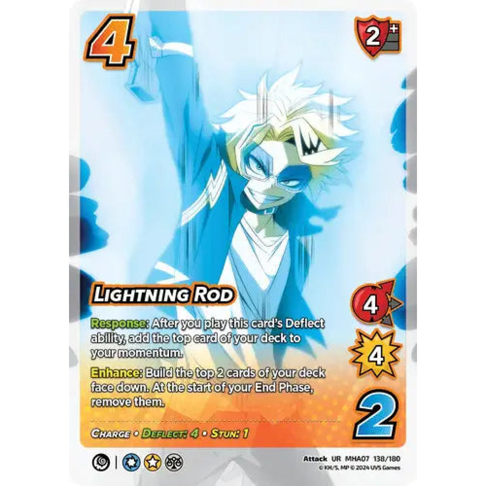 Lightning Rod, 138/180, UR, UniVersus, MHA07 Girl Power