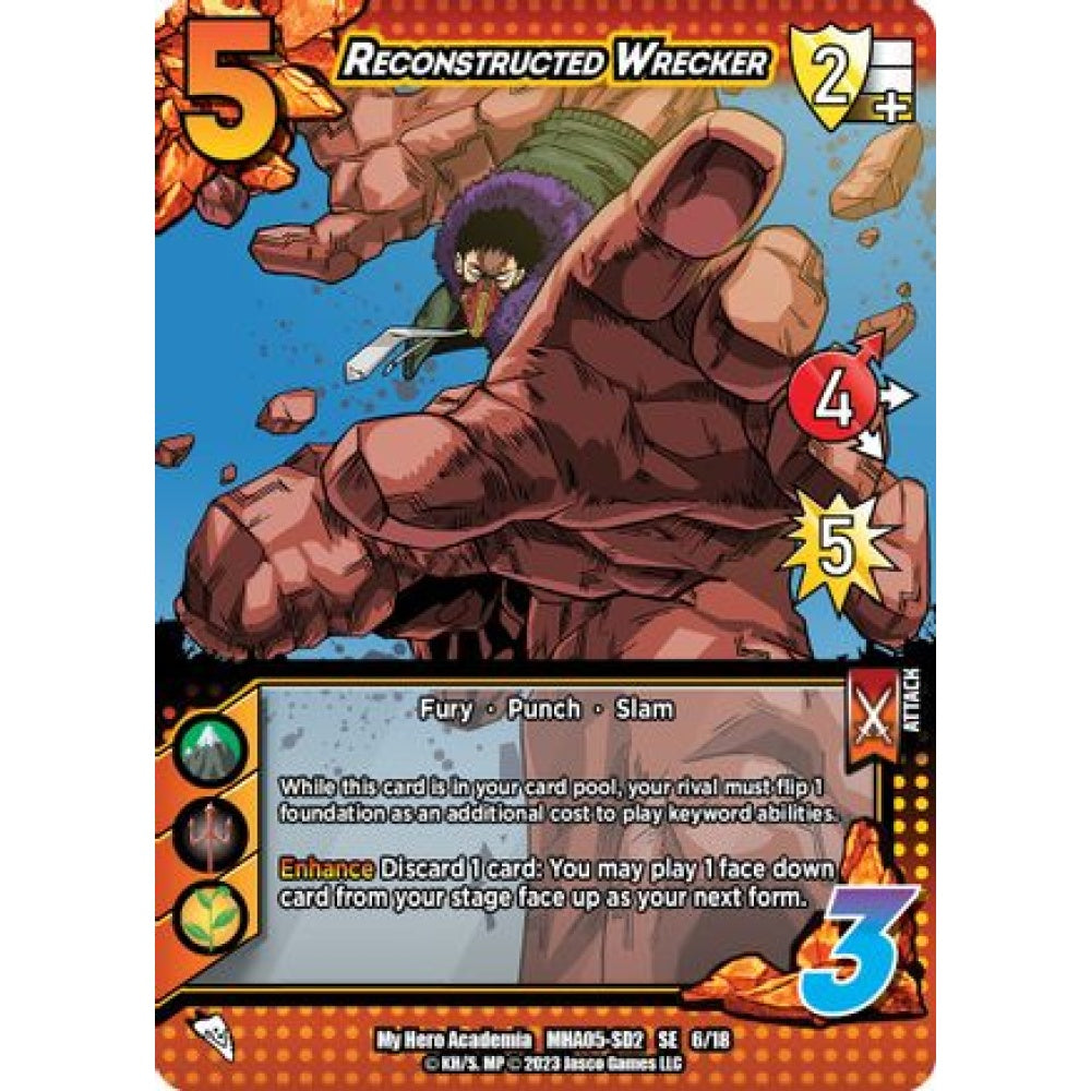 Reconstructed Wreckler, 6/18, SE, UniVersus, MHA05 Undaunted Raid