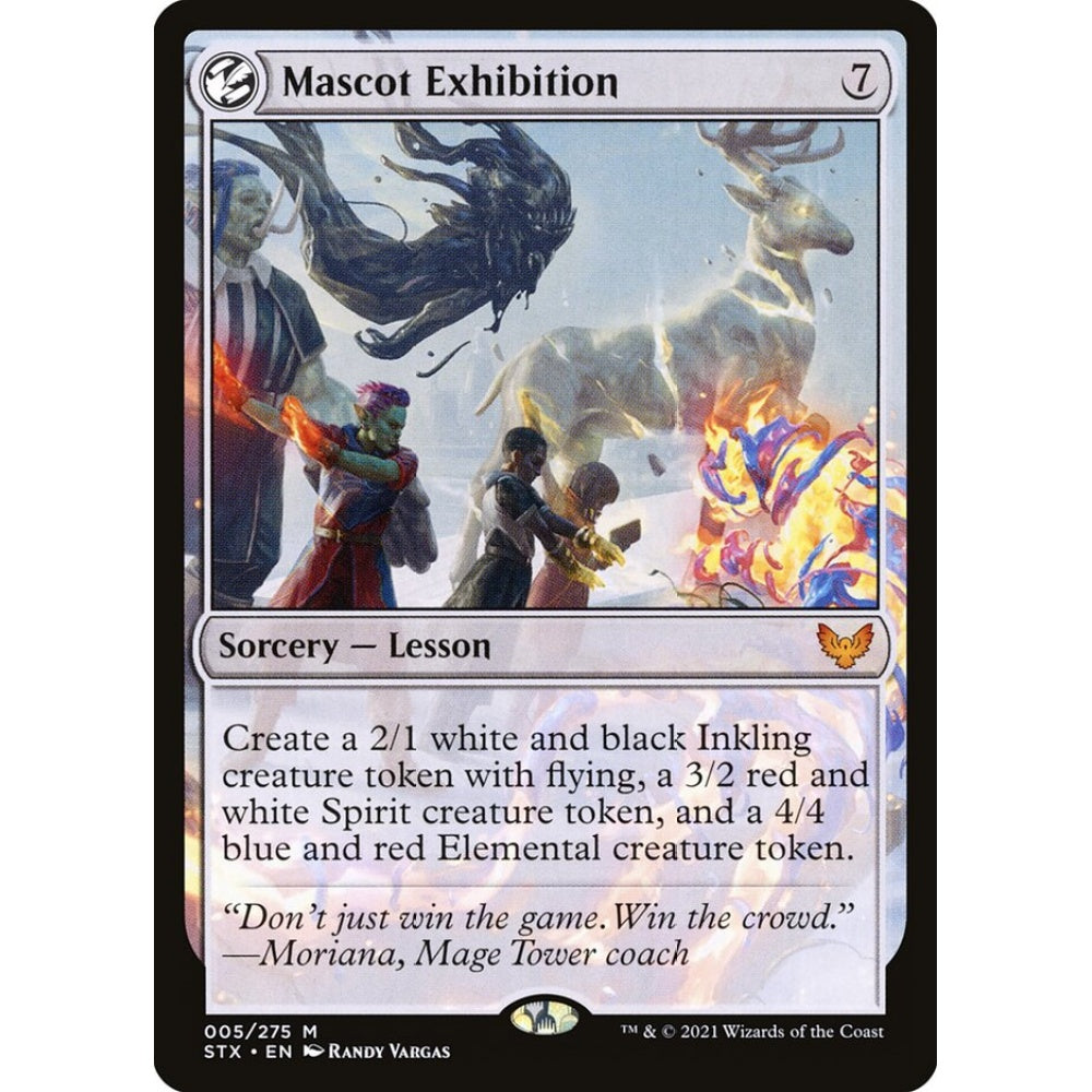 Mascot Exhibition mythic 5 Magic the Gathering Strixhaven: School of Mages