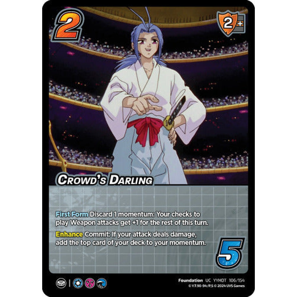 Crowd's Darling, 106/154, UC, UniVersus, Yu Yu Hakusho: Dark Tournament