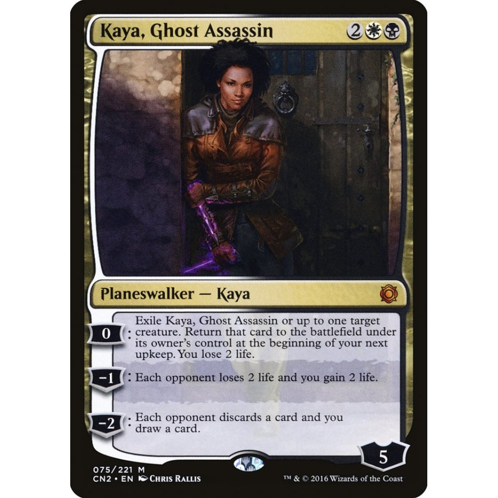 Kaya, Ghost Assassin mythic 75 Magic the Gathering Conspiracy: Take the Crown