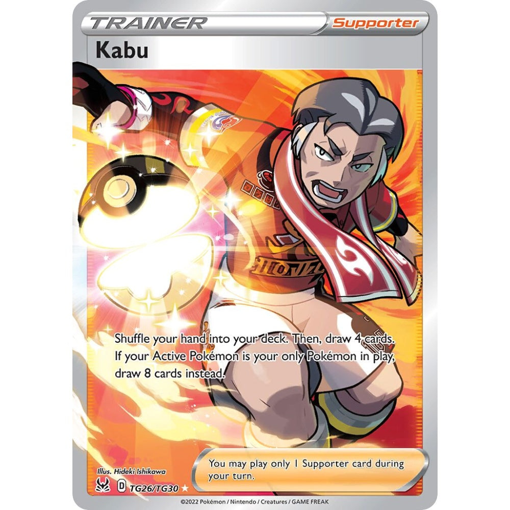 Kabu Rare Ultra TG26/TG30 Pokemon Card Game Lost Origin