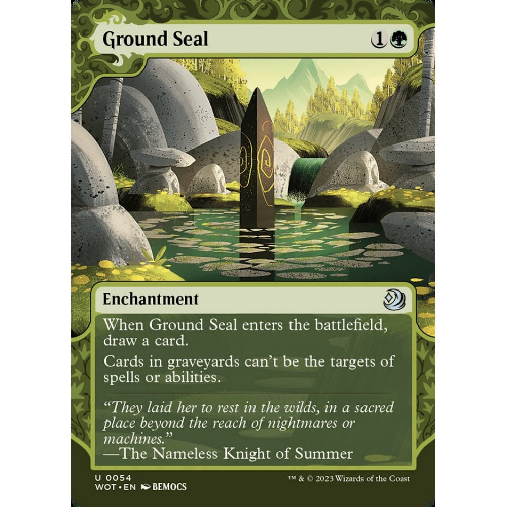 Ground Seal uncommon 54 Magic the Gathering Wilds of Eldraine: Enchanting Tales