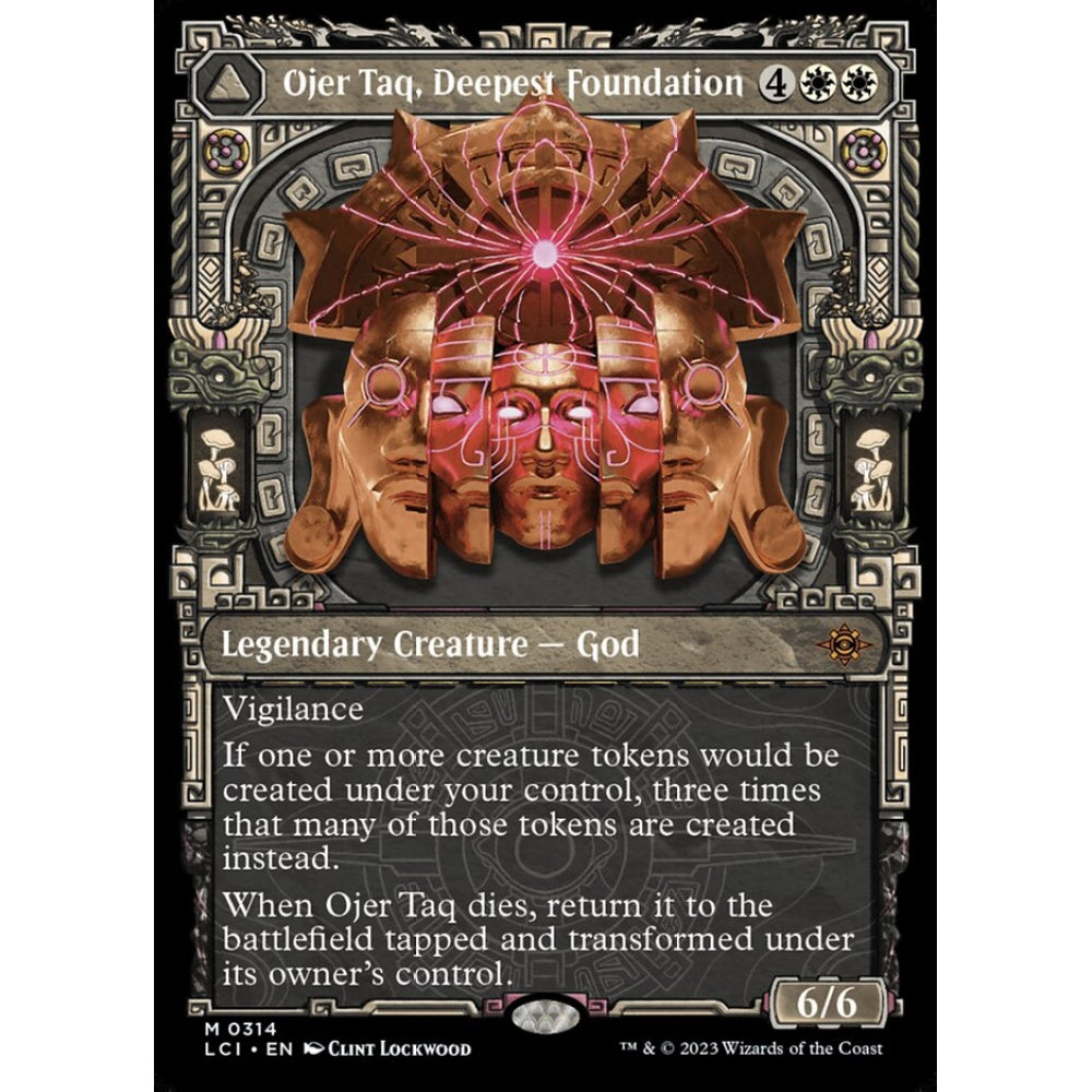 Ojer Taq, Deepest Foundation // Temple of Civilization mythic 314 Magic the Gathering The Lost Caverns of Ixalan