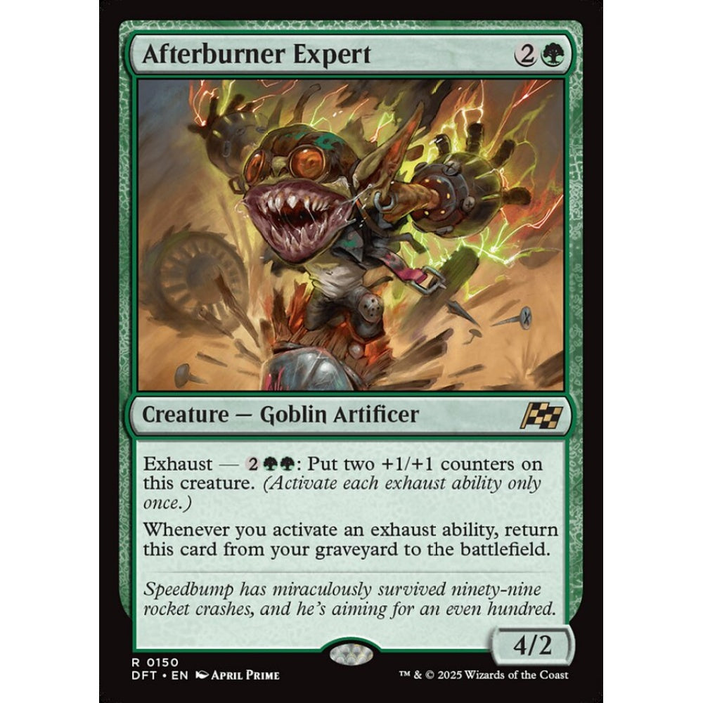 Afterburner Expert, 150, rare, Magic: The Gathering, Aetherdrift