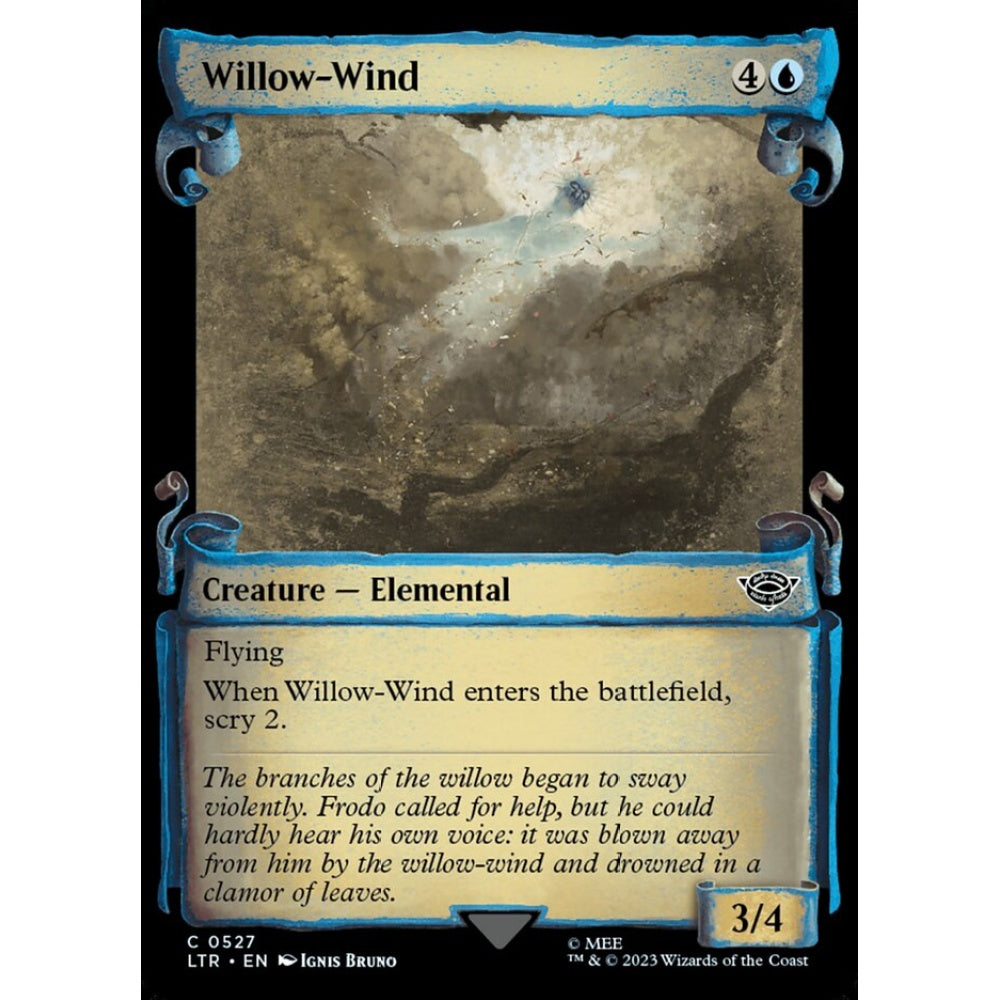 Willow-Wind, common, 527, Magic the Gathering, The Lord of the Rings: Tales of Middle-earth