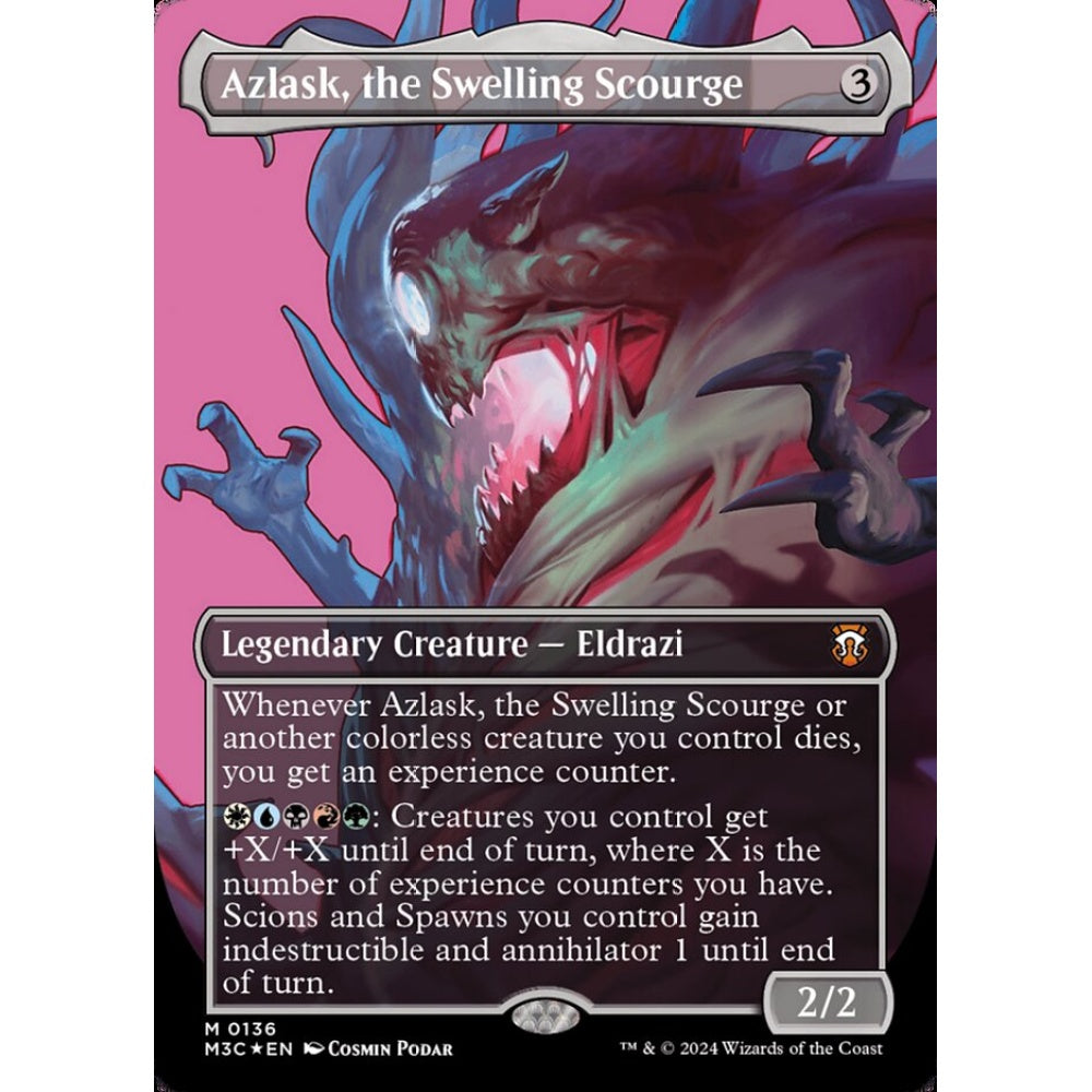 Azlask, the Swelling Scourge, 136, mythic, Magic: The Gathering, Modern Horizons 3