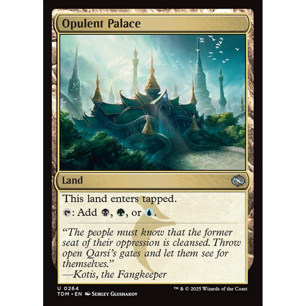 Opulent Palace uncommon 264 Magic the Gathering Tarkir: Dragonstorm