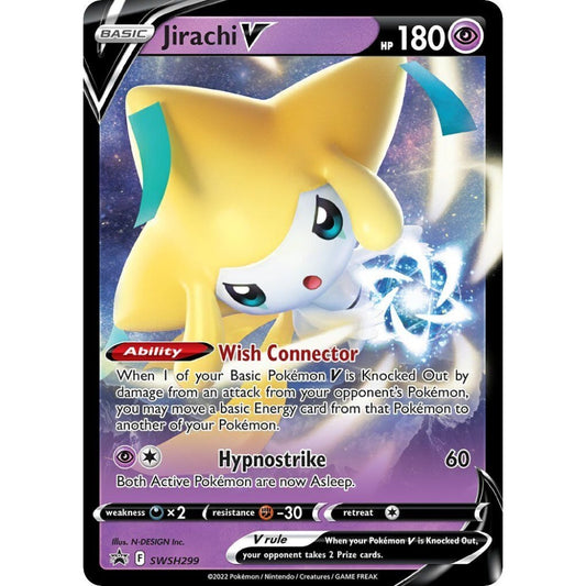 Jirachi V Promo SWSH299 Pokemon Card Game Sword & Shield Promos