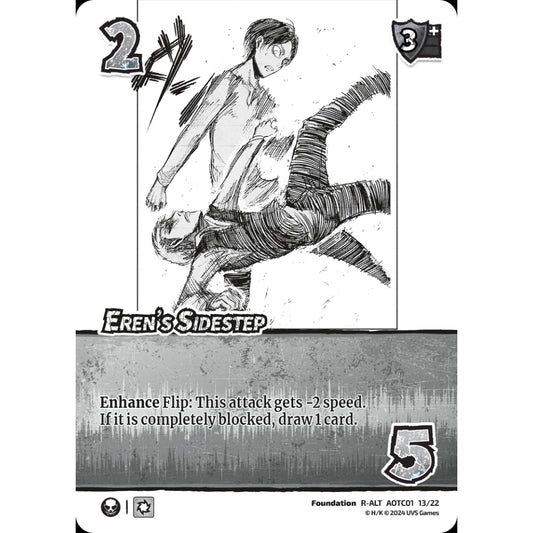 Eren's Sidestep, 13/22, R-ALT, UniVersus, Attack on Titan: Battle for Humanity