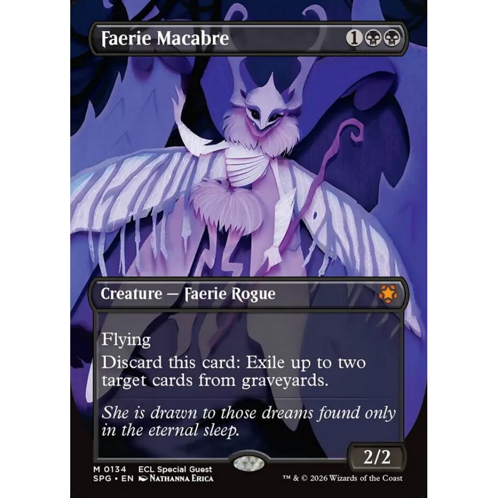 Faerie Macabre mythic 134 Magic the Gathering Special Guests