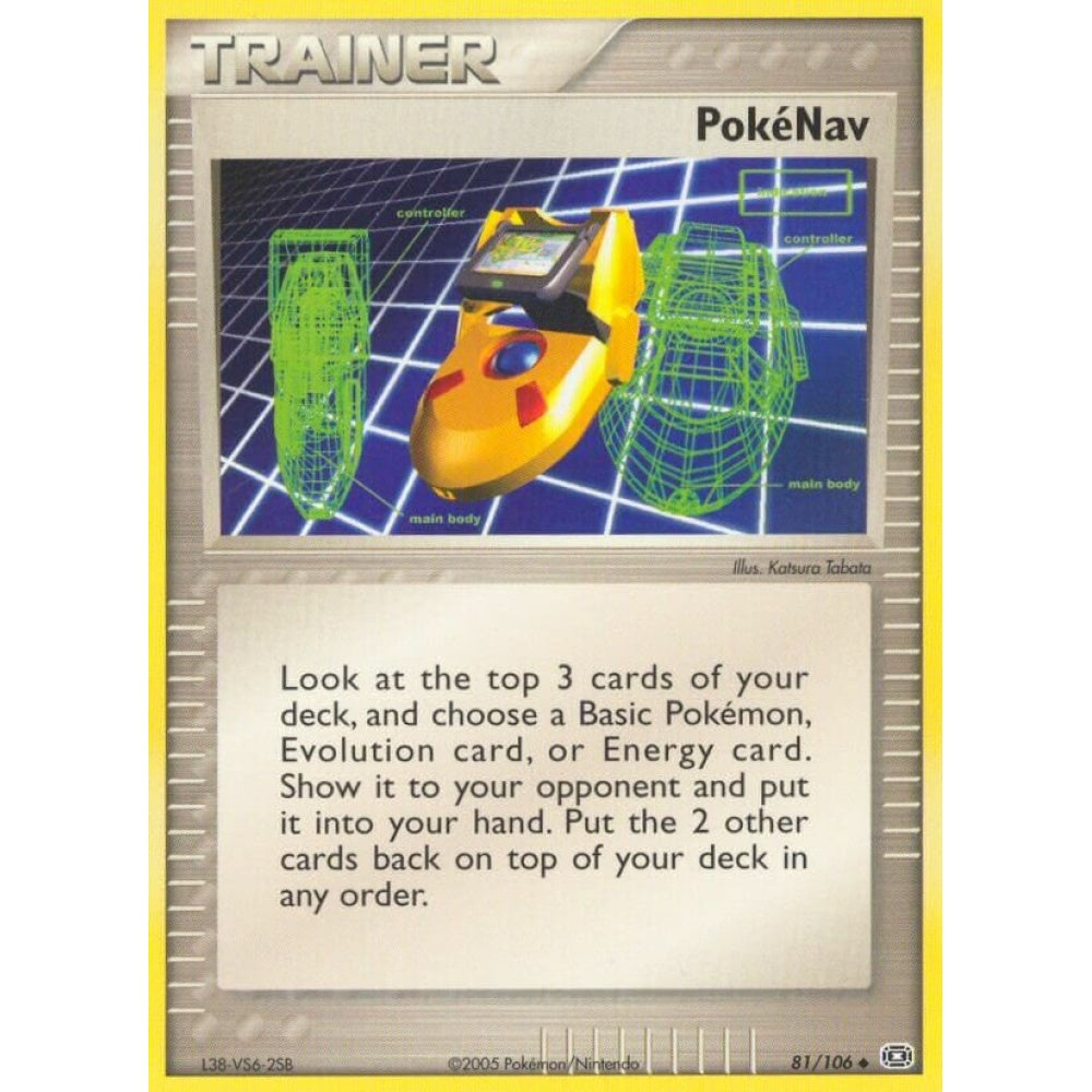 PokéNav Uncommon 81/106 Pokemon Card Game EX Emerald