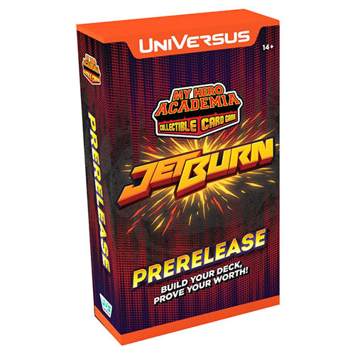 my hero academia jet burn booster box My Hero Academia CCG: Jet Burn Prerelease Event Kit – Card Goblin