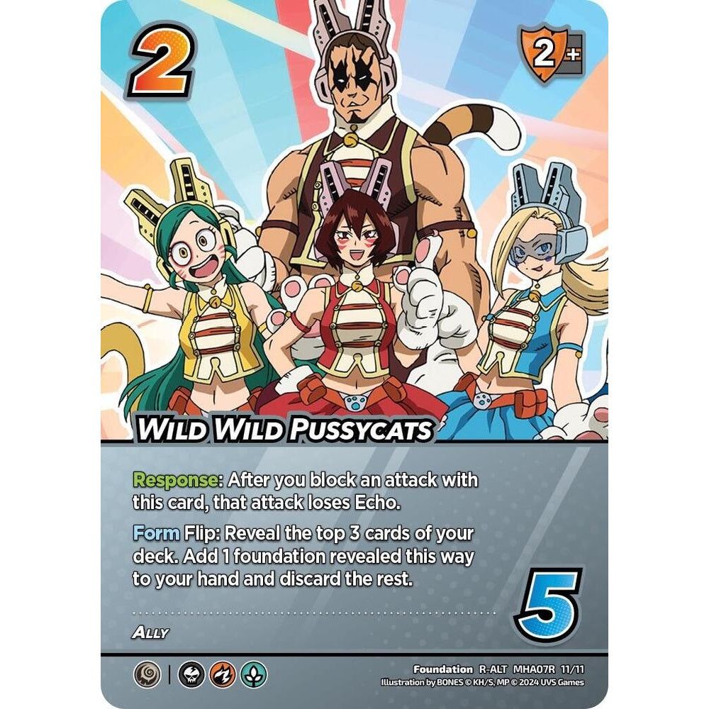 Wild Wild Pussycats, 11/11, MHA07R, Universus, Girl Power, nan