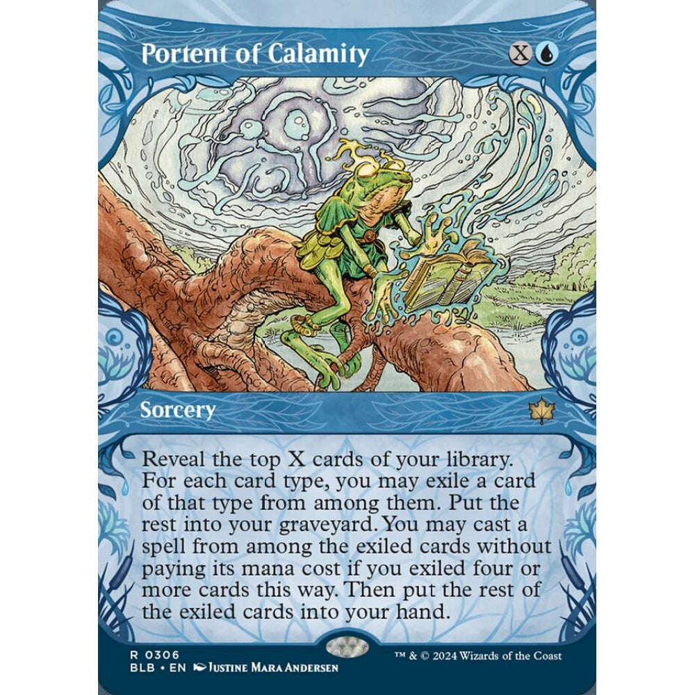 Portent of Calamity, 306, rare, Magic: The Gathering, Bloomburrow
