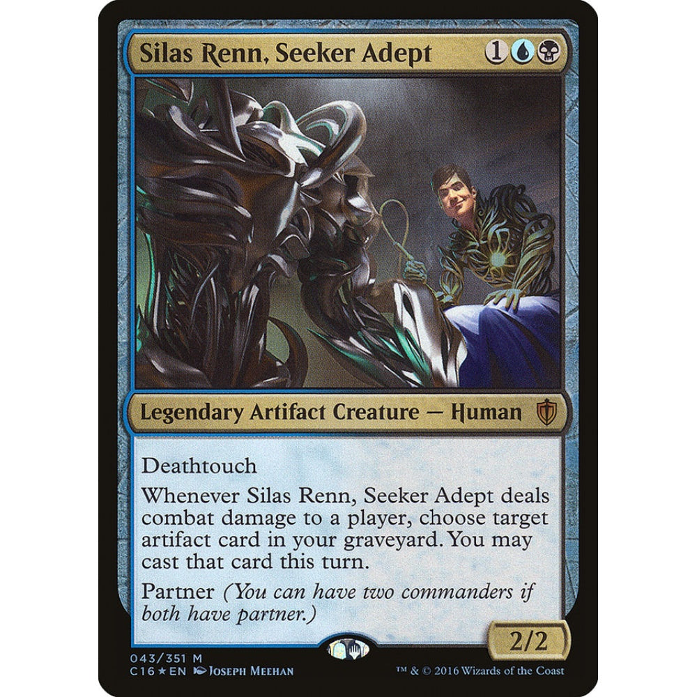 Silas Renn, Seeker Adept mythic 43 Magic the Gathering Commander 2016