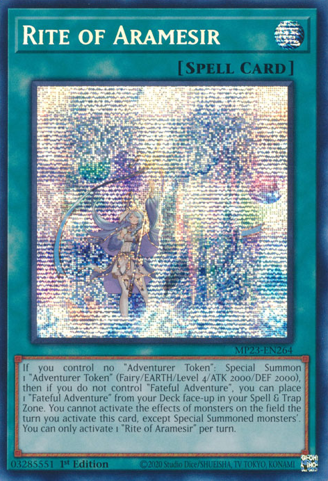 Rite of Aramesir GRCR-EN025 Ultra Ultra Rare Yu-Gi-Oh The Grand Creators in Art
