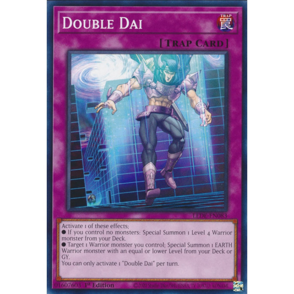 Double Dai, LEDE-EN083, Common, Yu-Gi-Oh!, Legacy of Destruction