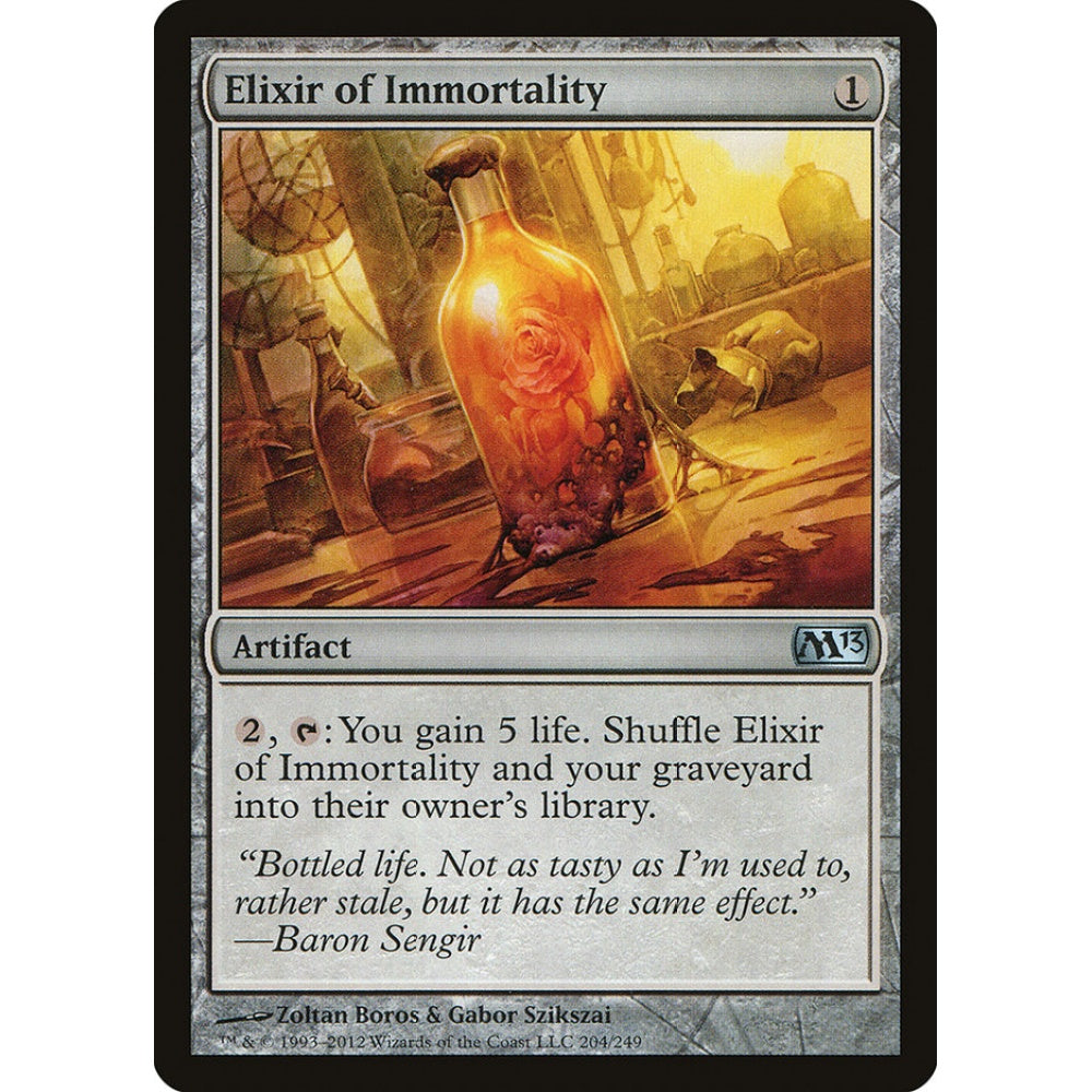 Elixir of Immortality uncommon 204 Magic the Gathering Magic 2013
