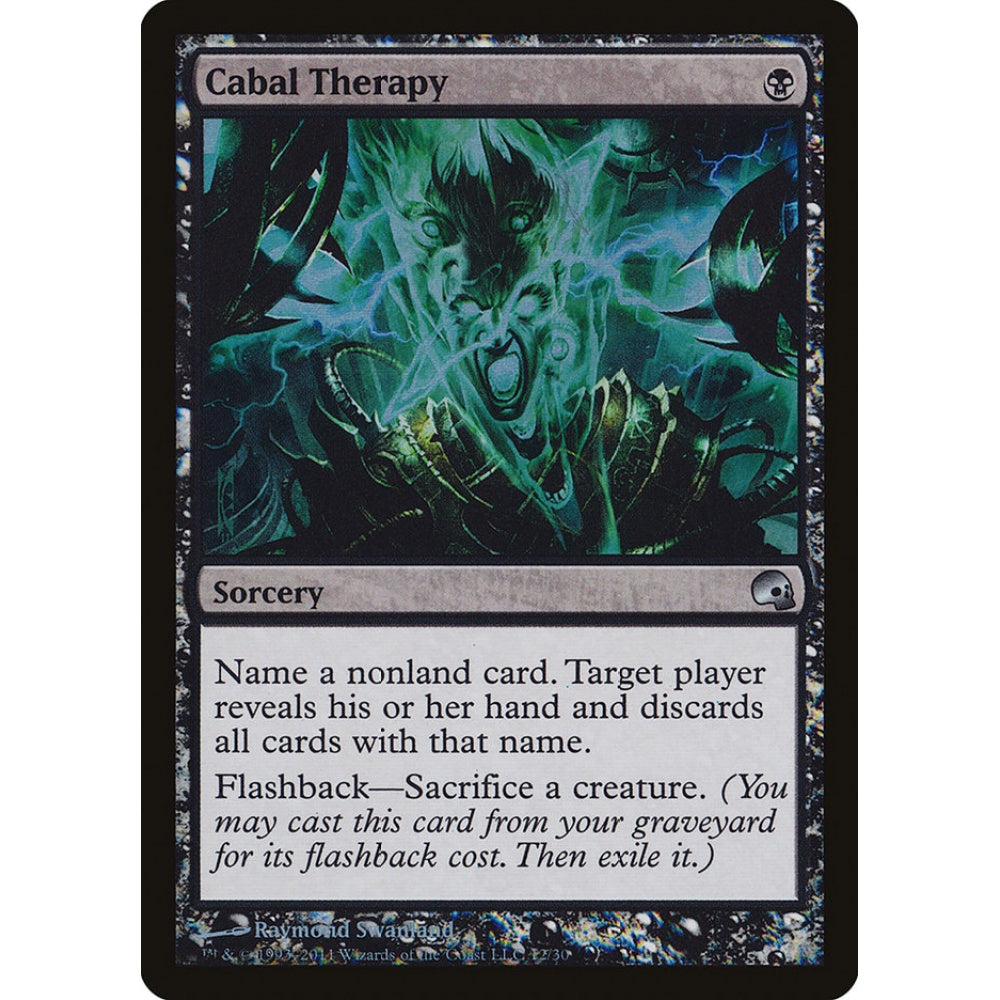 Cabal Therapy uncommon 12 Magic the Gathering Premium Deck Series: Graveborn