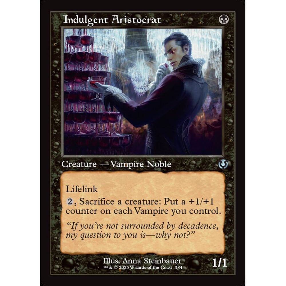 Indulgent Aristocrat, 384, uncommon, Magic: The Gathering, Innistrad Remastered