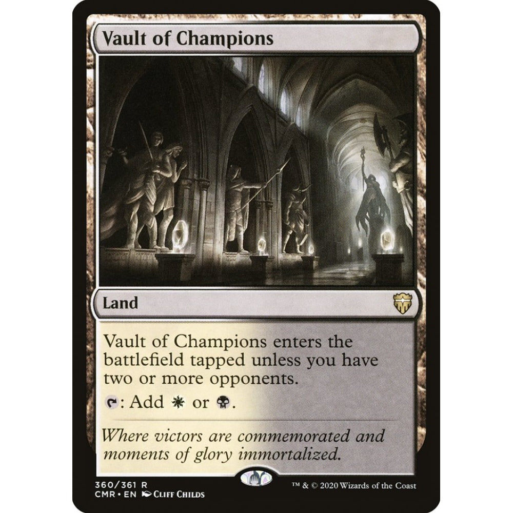 Vault of Champions rare 360 Magic the Gathering Commander Legends