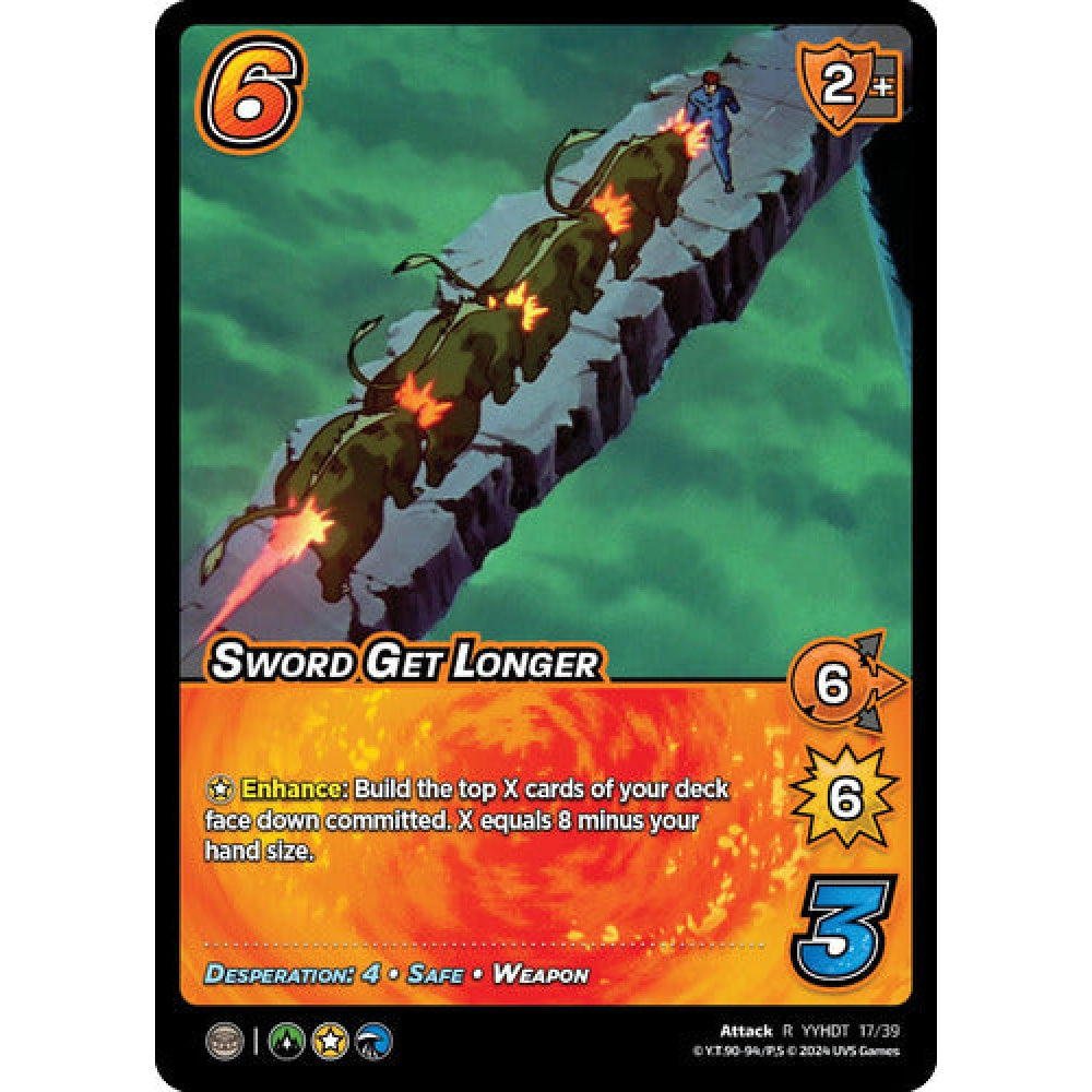Sword Get Longer, 17/39, R, UniVersus, Yu Yu Hakusho: Dark Tournament