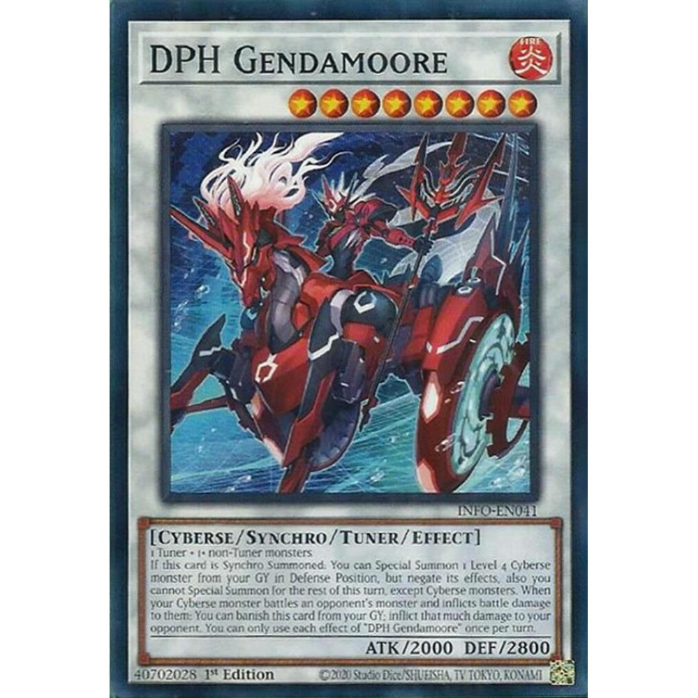 DPH Gendamoore INFO-EN041 Common Yu-Gi-Oh The Infinite Forbidden