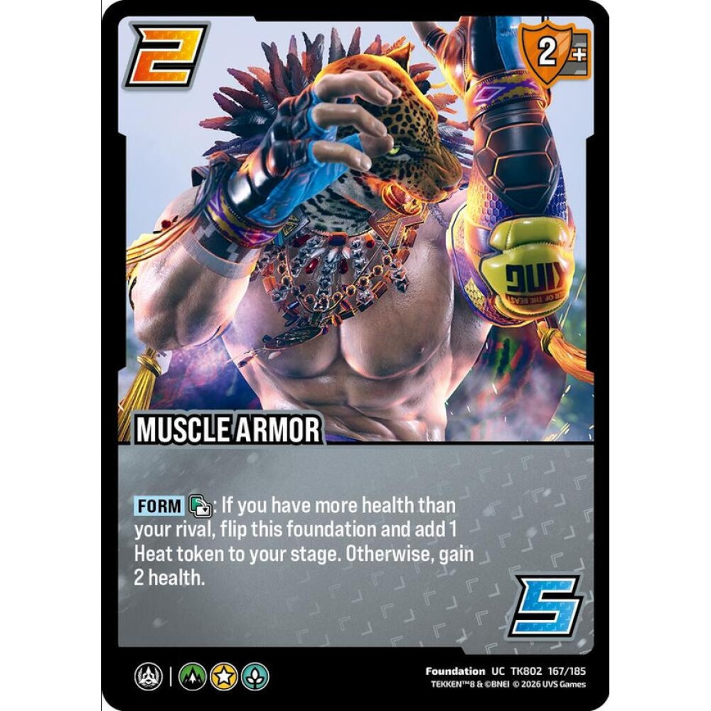 Muscle Armor 167/185 TK802 Universus Tekken 8 Foundation UC
