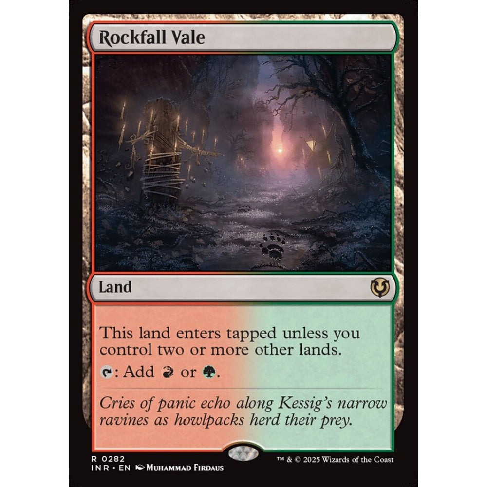 Rockfall Vale, 282, rare, Magic: The Gathering, Innistrad Remastered