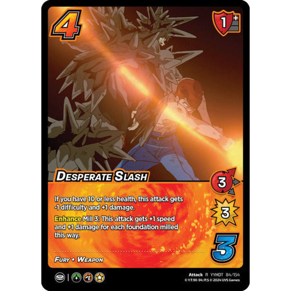 Desperate Slash, 84/154, R, UniVersus, Yu Yu Hakusho: Dark Tournament