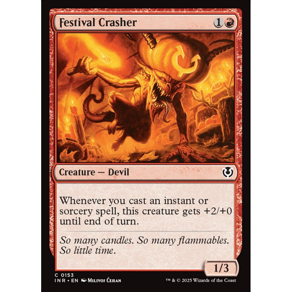 Festival Crasher, 153, common, Magic: The Gathering, Innistrad Remastered