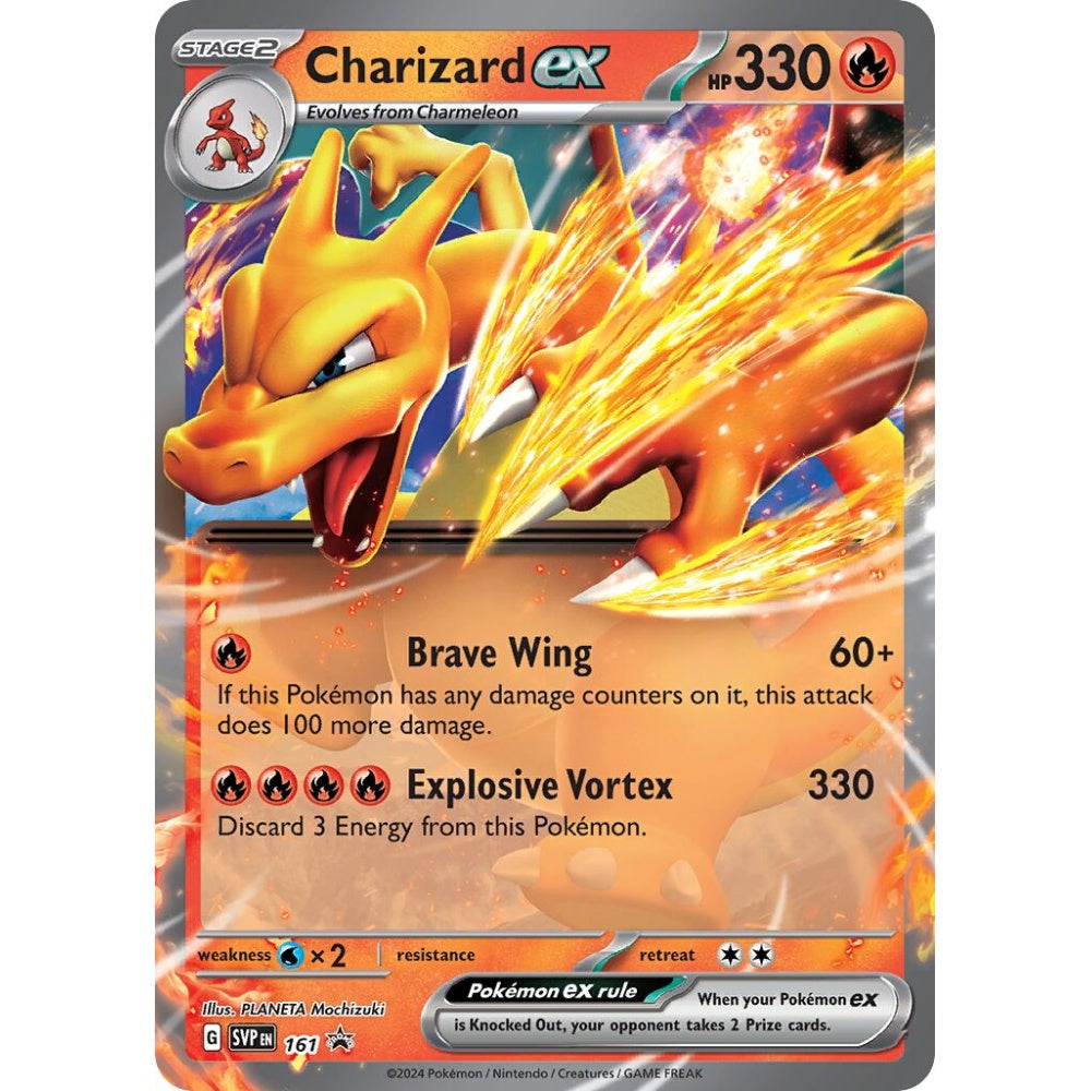 Charizard ex Promo 161 Pokemon Card Game Scarlet & Violet Promos