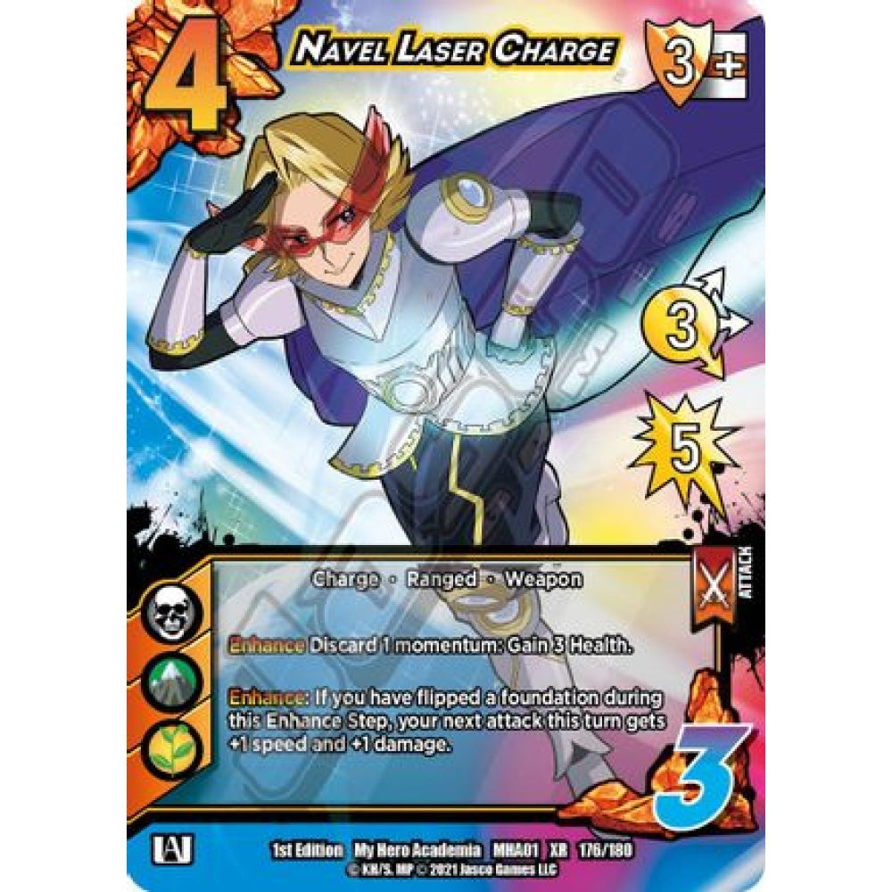 Navel Laser Charge, 176/180, XR, UniVersus, MHA01 My Hero Academia