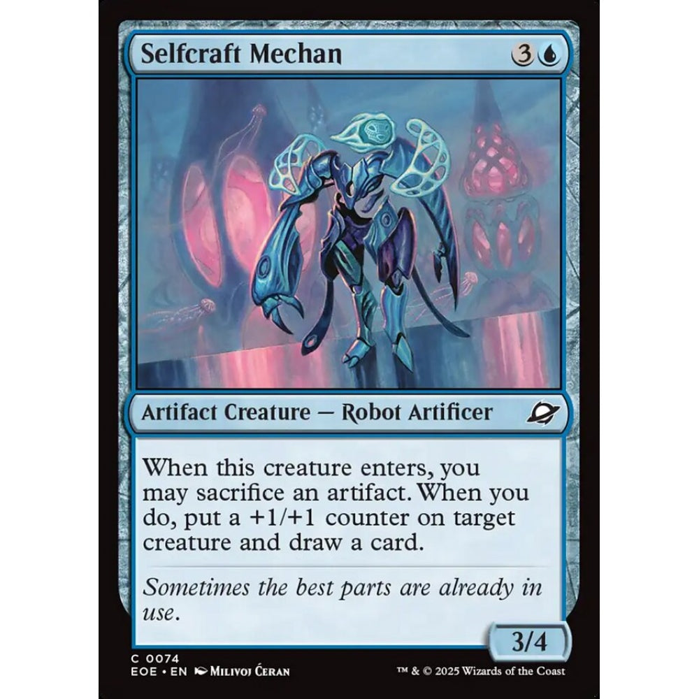 Selfcraft Mechan common 74 Magic the Gathering Edge of Eternities