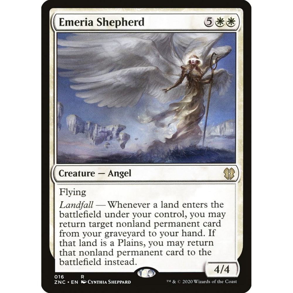 Emeria Shepherd rare 16 Magic the Gathering Zendikar Rising Commander