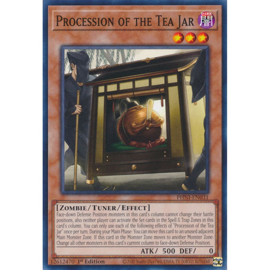 Procession of the Tea Jar PHNI-EN031 Common Common Yu-Gi-Oh Phantom Nightmare in Art