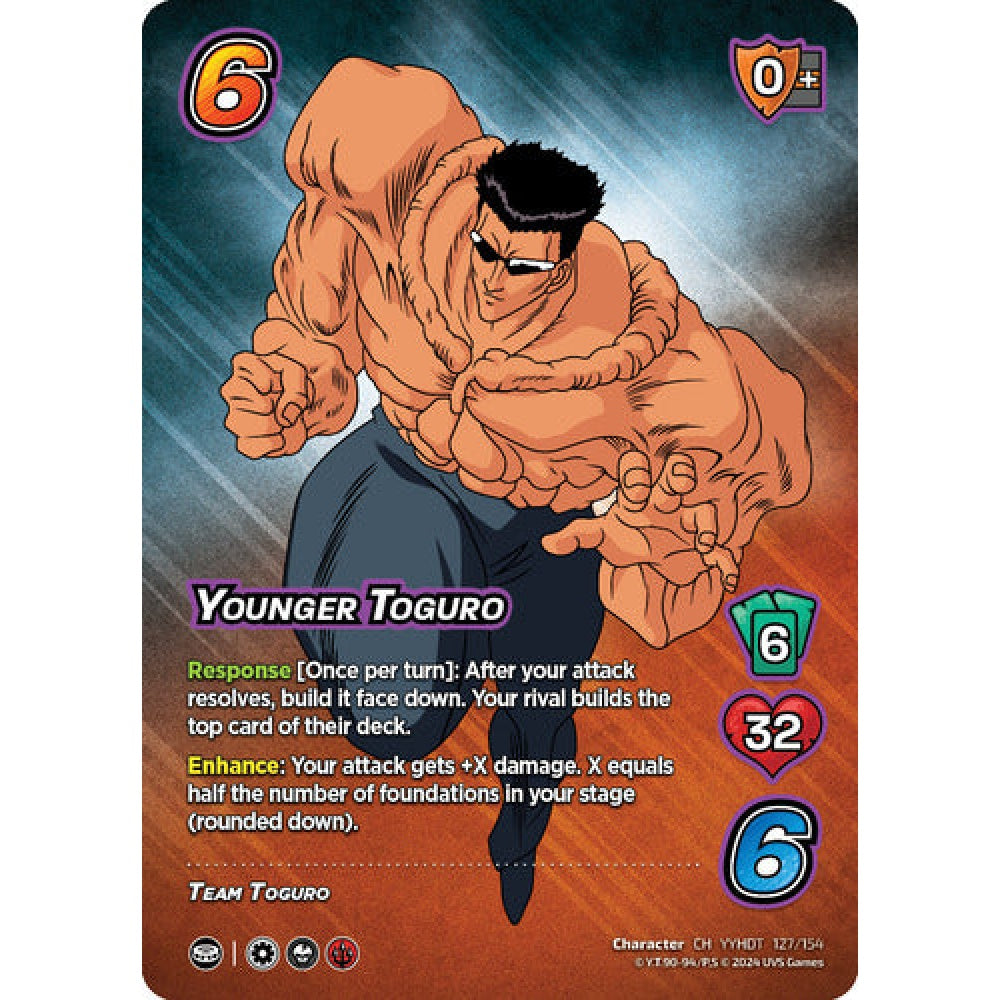 Younger Toguro, 127/154, CH, UniVersus, Yu Yu Hakusho: Dark Tournament