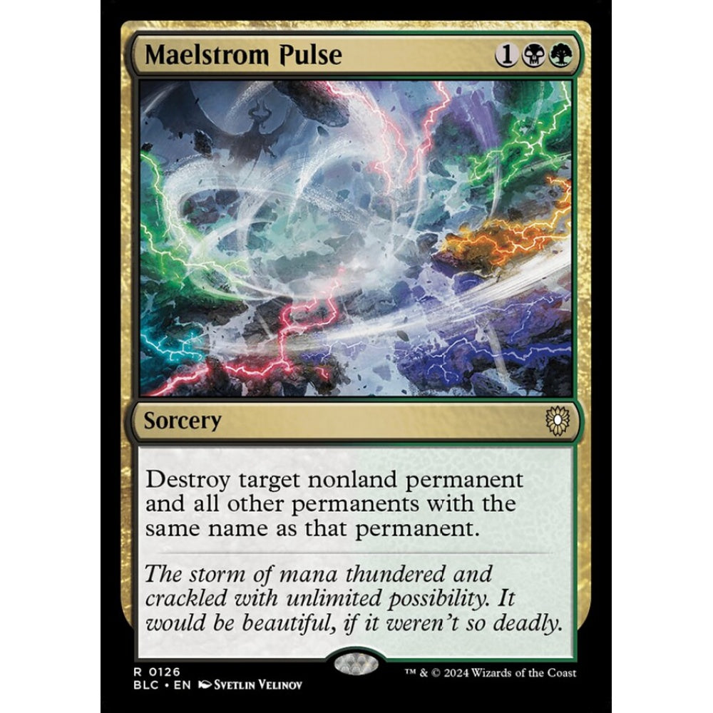 Maelstrom Pulse, 126, rare, Magic: The Gathering, Bloomburrow