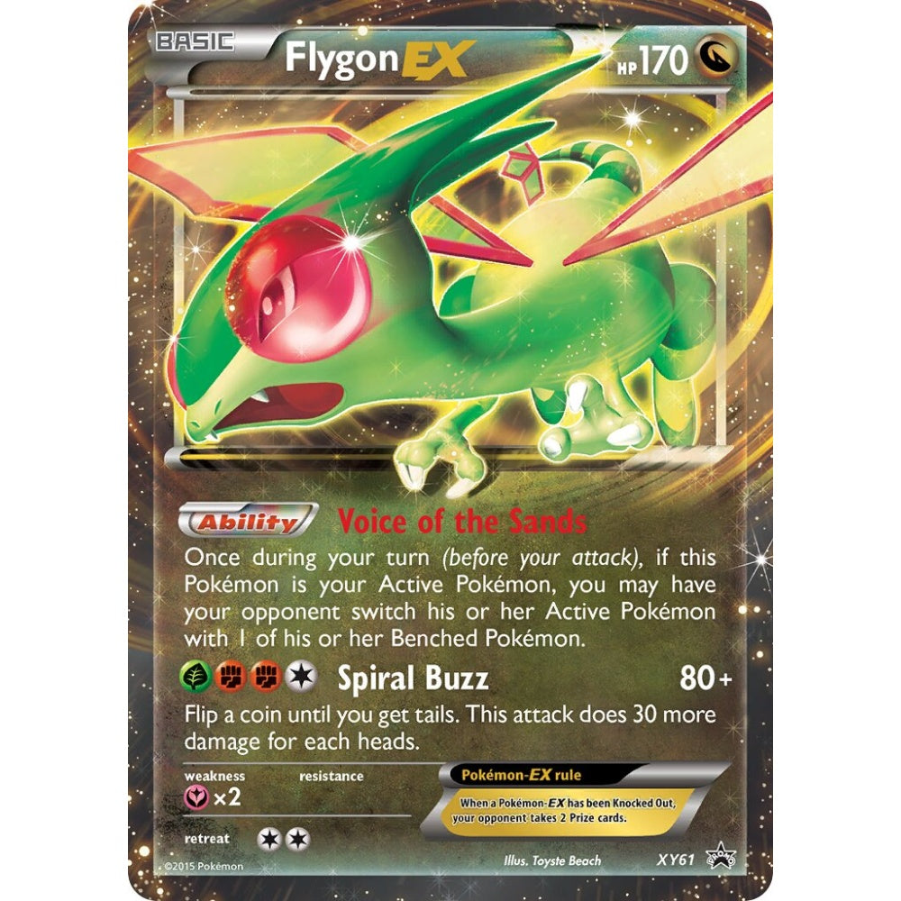 Flygon-EX Promo XY61 Pokemon Card Game XY Promos